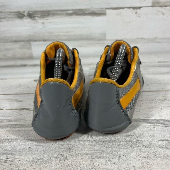 Rio Soul Brazil Womens Gray & Orange Lace-Up‎ Running Sneakers Shoes US 9 - Picture 3 of 10